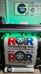Custom Printed Vehicle Decal, Full Color Laminated, Your Business Logo