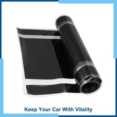 Pack(1) 11.81″x70.87″ Car Hood Stripe Pattern Sticker Auto Exterior Decal Black
