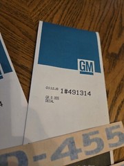 2 Trans Am SD 455 Shaker Decal Blue GENUINE GM 491314
