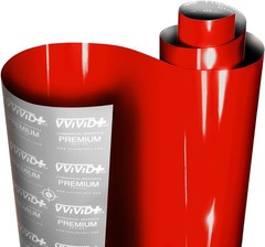 Ultra Gloss Racing Red Vinyl Car Wrap – 1.5ft x 5ft Self-Adhesive Film