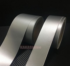 Air Release Silver – Matte Car 3D Leather Grain Texture Vinyl Wrap Sticker AB