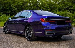 ESSMO PET Super Gloss Metallic Royal Indigo Blue Car Vinyl Wrap Decal Like Paint