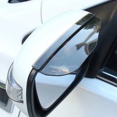 2/Car Thickened Rear View Wing Mirror Eyebrow Sun Shade Shield Rain Board Gua A