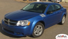 Hash Mark Hood Fender Decals Stripes Vinyl Graphics FOR 2008-2014 Dodge AVENGER