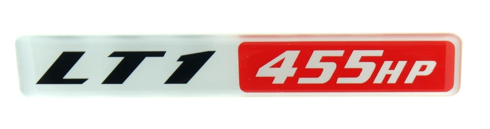 LT1 455 HORSEPOWER CAMARO EMBLEM (B) Super Sized SATIN
