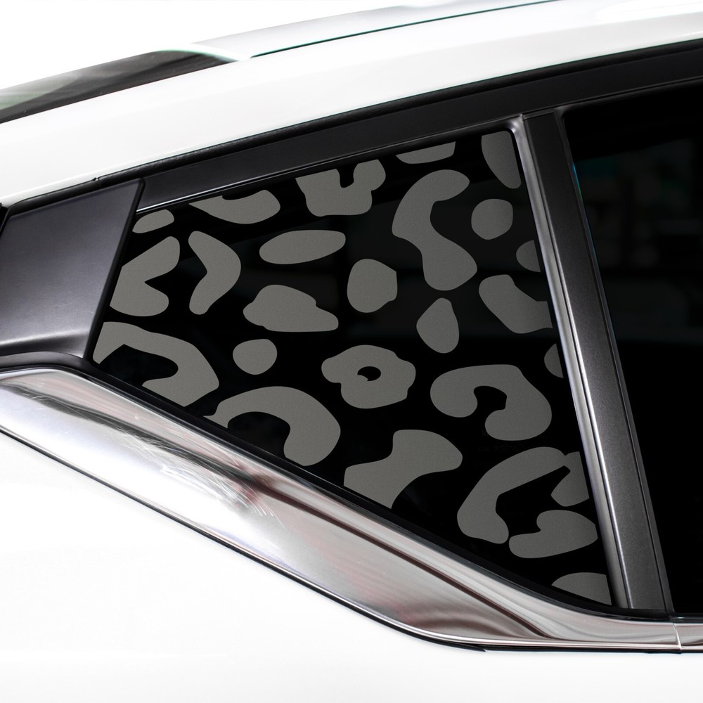 Fits Nissan Altima 2019-2026 Window Leopard Cheetah Print Cow Decal Sticker