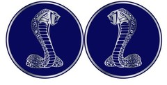 COBRA Shelby Ford Mustang GT Racing Motor Sports Vinyl Sticker Decal Car Bumper