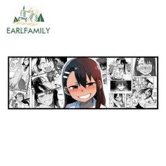 EARLFAMILY 5.1″ Ijiranaide Nagatoro San Slap Car Accessoire Sticker Camper decor
