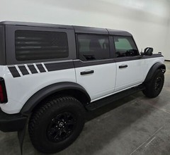 2021-2024 Ford Bronco Side Stripes W Pin – Vinyl Decals Graphics Stickers – Pair