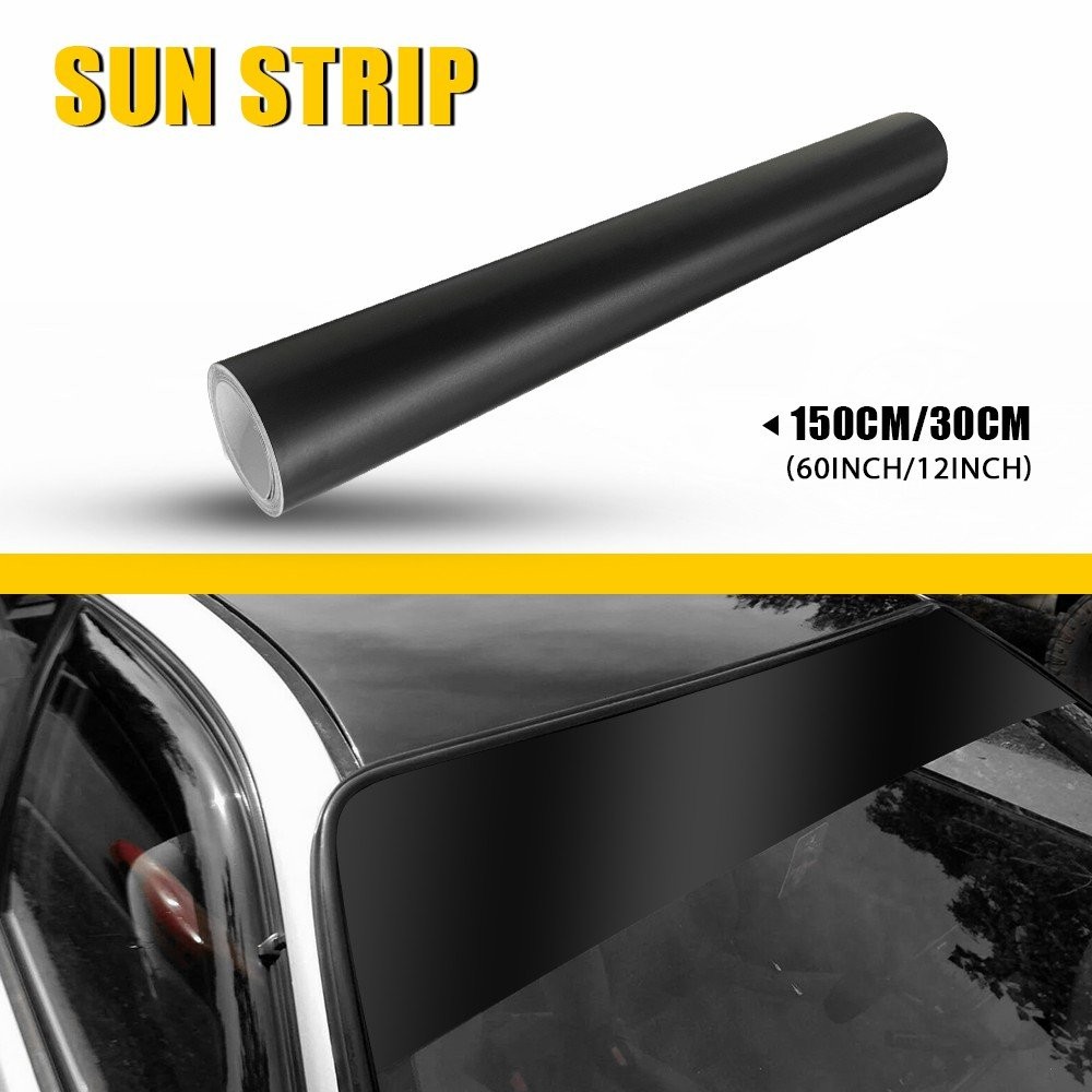 60″ Car Sun Visor Strip Windshield Banner Vinyl Long Lasting Premium Blank Decal