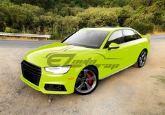1FTx5FT PPF Paint Protection Film Gloss Apple Green Invisible Scratches Shield