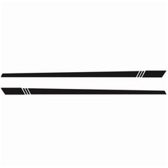 Stickers Stripes Graphics Car Body Side Door Skirt Decals Waterproof 220*8CM