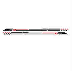 Car Truck Body Stickers Racing Stripes Both Sides Styling DIY Decals Vinyl Decor