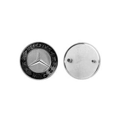 57mm ABS Car Flat Hood Emblem Sticker Front Badge For Mercedes Benz W253 X253