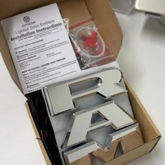 2019-23 RAM Lighted Grille Emblem, Chrome
