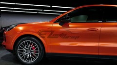 ESSMO PET Super Gloss Metallic Molten Orange Vehicle Vinyl Wrap Decal Like Paint