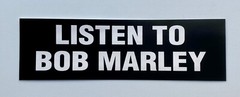 Bob Marley Sticker Vinyl Decal Car Bumper Reggae One Love 1.75″ X 6″ (506)