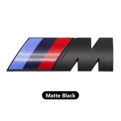3D ABS Fender Emblem Rear Trunk Badge For M Power X1 X2 X3 X5 X6 X7 Sticker