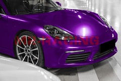 Premium Magenta Purple High Gloss Metallic Glossy Sticker Decal Vinyl Wrap Film