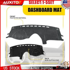 Gray DashMat Dash Cover for Toyota Sienna 2004-10 Dashboard Mat Pad Anti-UV 1-5X