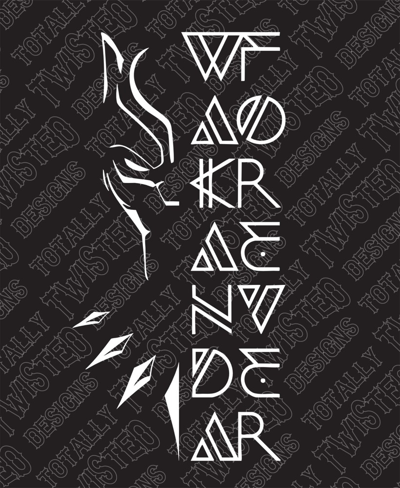 Wakanda Forever Black Panther vinyl decal sticker Car Truck Marvel Comic MCU