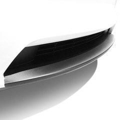 Front Lower Lip Wrap | Carbon Fiber Decal for Tesla Model S 2021-2025