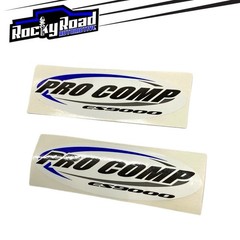 Pro Comp Suspension ES9000 Decals Stickers (set of 2) 6″ x 2” Decal Sticker Set
