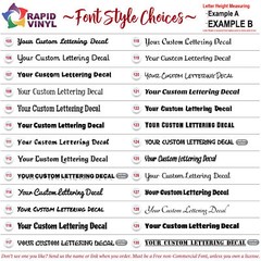 Custom Vinyl Lettering Decal Sticker Business Car Boat Name Truck Window Signage
