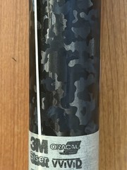 3m 2080 Camo Black Vinyl Car Vehicle Wrap Decal Sheet Roll Film