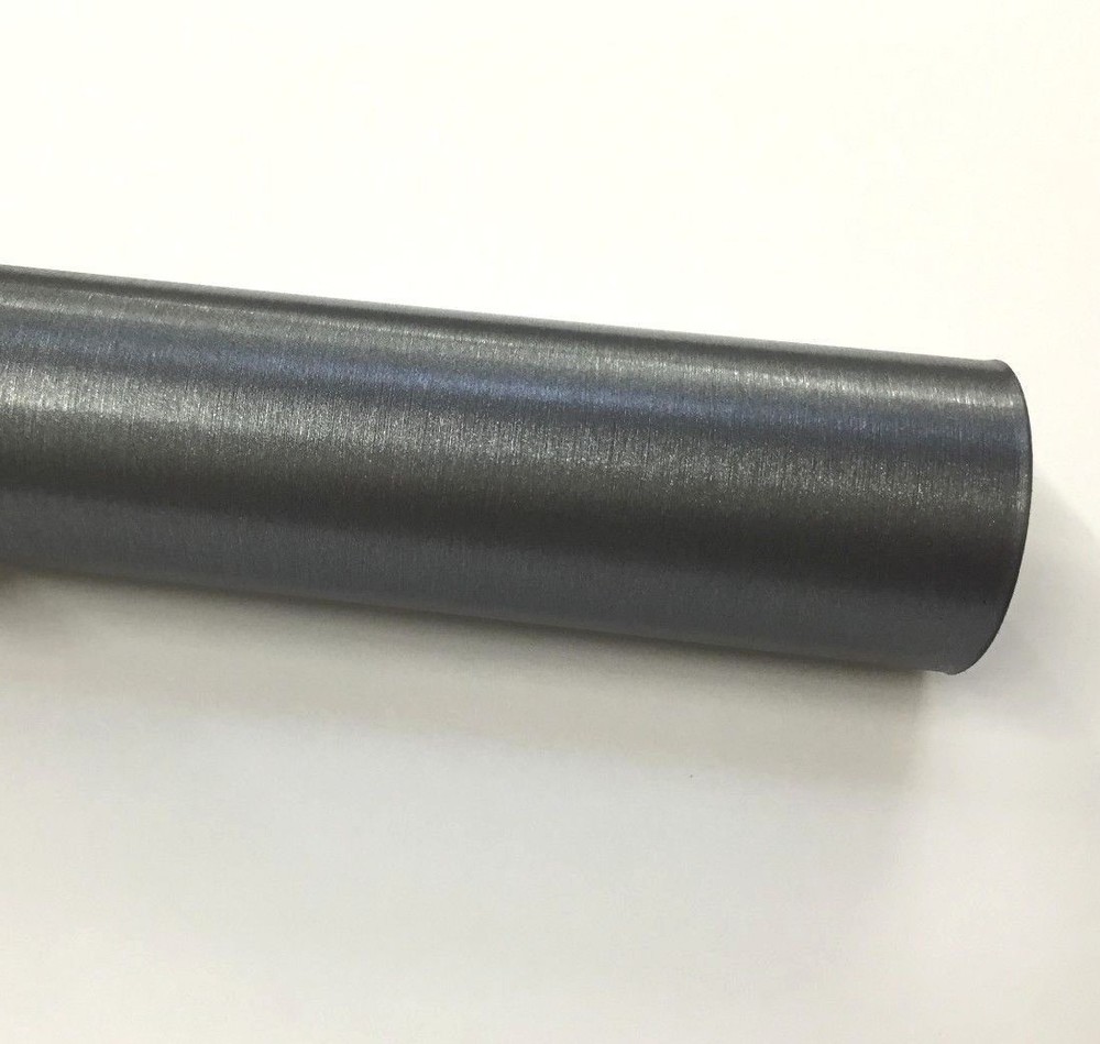 Brushed Gray Stainless Steel Vinyl Auto Vehicle Car Wrap Film Sticker Decal Roll