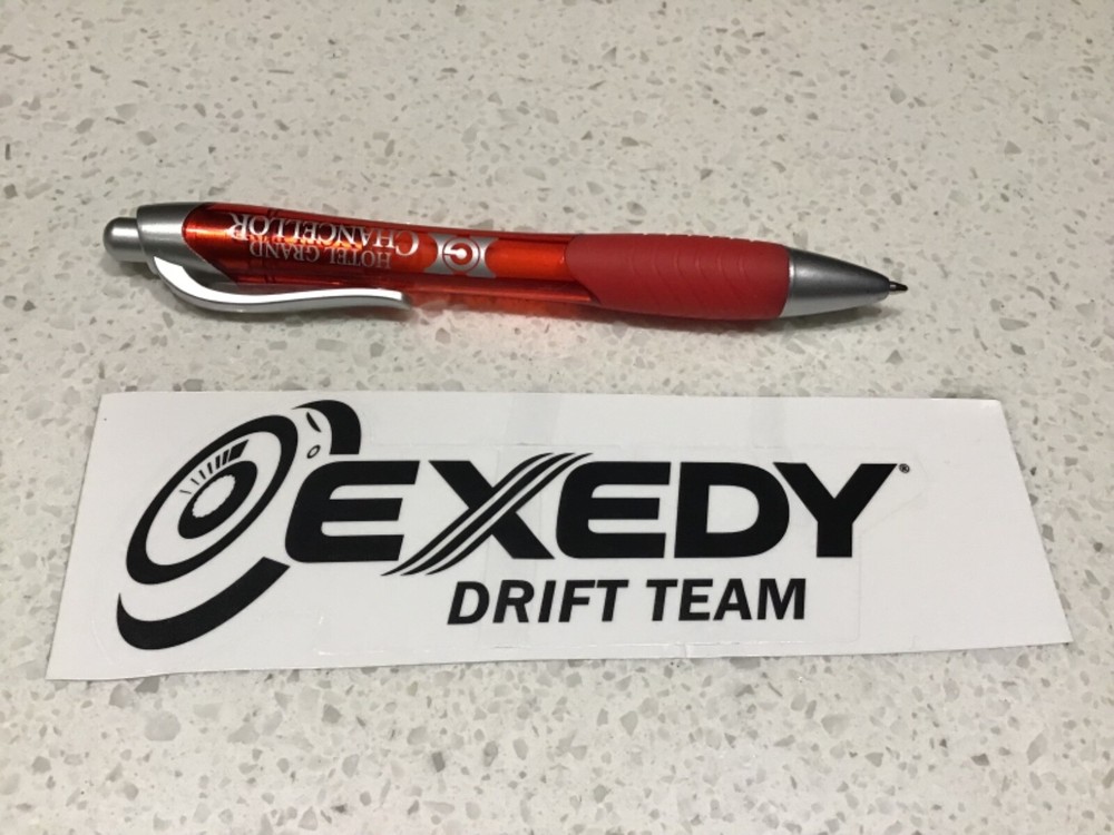 EXEDY CLUTCH RACING PERFORMANCE STICKER,MOTOR SPRINGS CARS DRAG DRIFT ENGINES