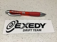 EXEDY CLUTCH RACING PERFORMANCE STICKER,MOTOR SPRINGS CARS DRAG DRIFT ENGINES