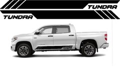 Compatible With Toyota Tundra Vinyl Decal Side Sticker Graphics Side Door x2