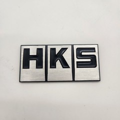 3D Metal HKS Power Sports Car Trunk Tailgate Rear Emblem Badge Decal Sticker JDM