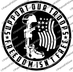 Support Our Troops,Freedom Isn’t Free,Military,We The People,Custom Vinyl Decal