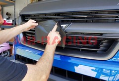 PET Marble Forged Gloss Carbon Fiber Vinyl Wrap For GMC Bowtie Emblem Overlay