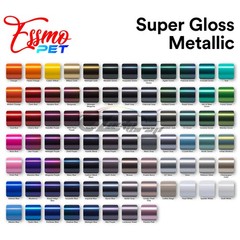 ESSMO PET Super Gloss Metallic Urban Bamboo Vehicle Vinyl Wrap Decal Like Paint