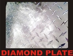 4×4 OFFROAD Truck Decal Set DIAMOND PLATE CHROME for Ford F150 & Super Duty