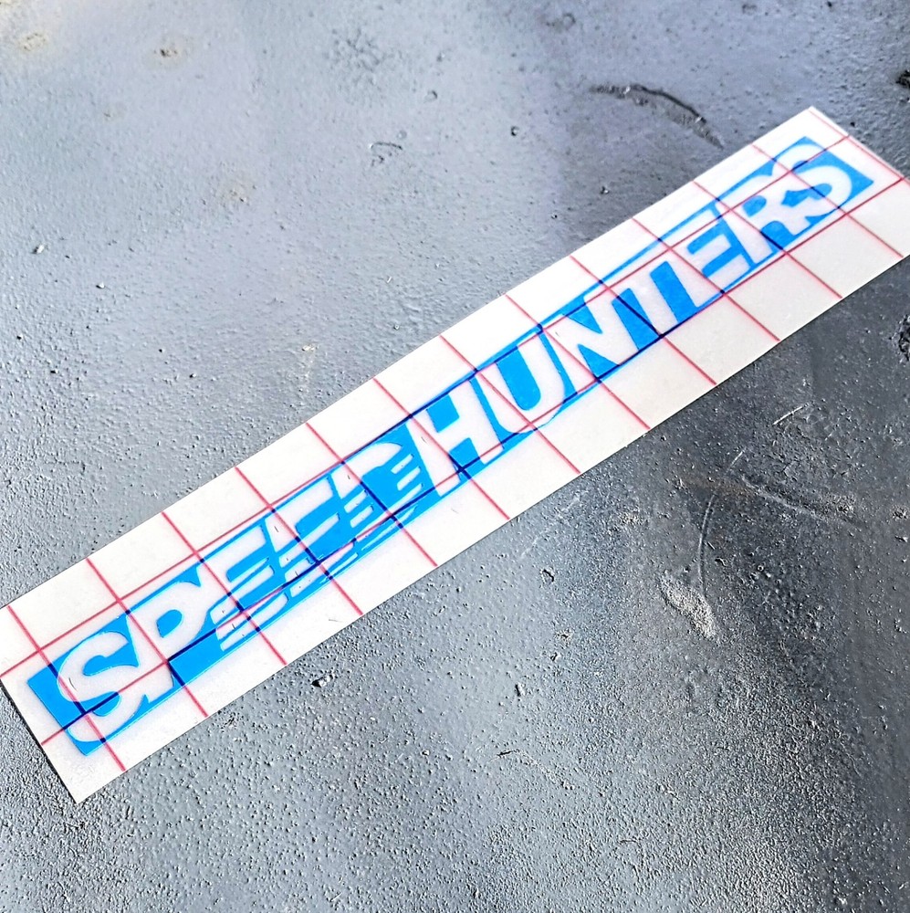 Speedhunters Premium Vinyl Decal. Import, Slammed, Car, Low, Tuner, JDM, KDM