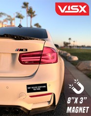 Don’t believe everything you think Bumper Magnet Car Funny tailgate Brain smart
