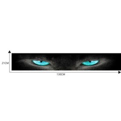 Car Front Windshield 3D Waterproof Eye Sticker Decals Decoration Protector Vinyl