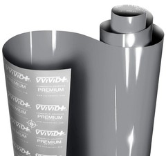Vinyl Car Wrap Ultra Gloss Nardo Dark Grey 15ft x 5ft Film Roll VViViD+