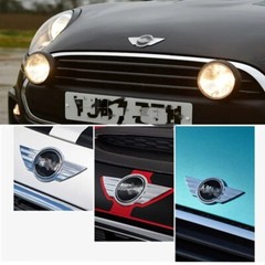 Mini 3D Metal Front Rear Trunk badge Sticker Emblem For Cooper One S R50 R56 R60