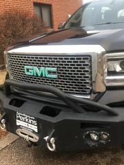 Precut DECALS Compatible With GMC Emblem | Front & Rear Set