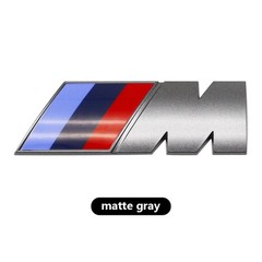3D ABS Fender Emblem Rear Trunk Badge For M Power X1 X2 X3 X5 X6 X7 Sticker