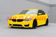 3FTx5FT PPF Lemon Yellow Gloss Color Vinyl Paint Protection Film Scratch Wrap