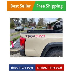 4×4 Off Road Bedside Decals for Pickup Trucks – Matte Decal on Clear Gloss Vi…