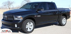 Fits 2009-2017 2018 Dodge Ram Hustle Stripes Decal Vinyl Kit