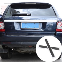 2pcs Smoked Rear Fog Light Overlay Film Black out Fits Range Rover Sport 2005-13