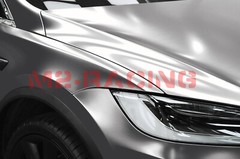 Anodized Chrome Silver Car Vinyl Wrap Sticker Decal Matte Metallic Sheet Film